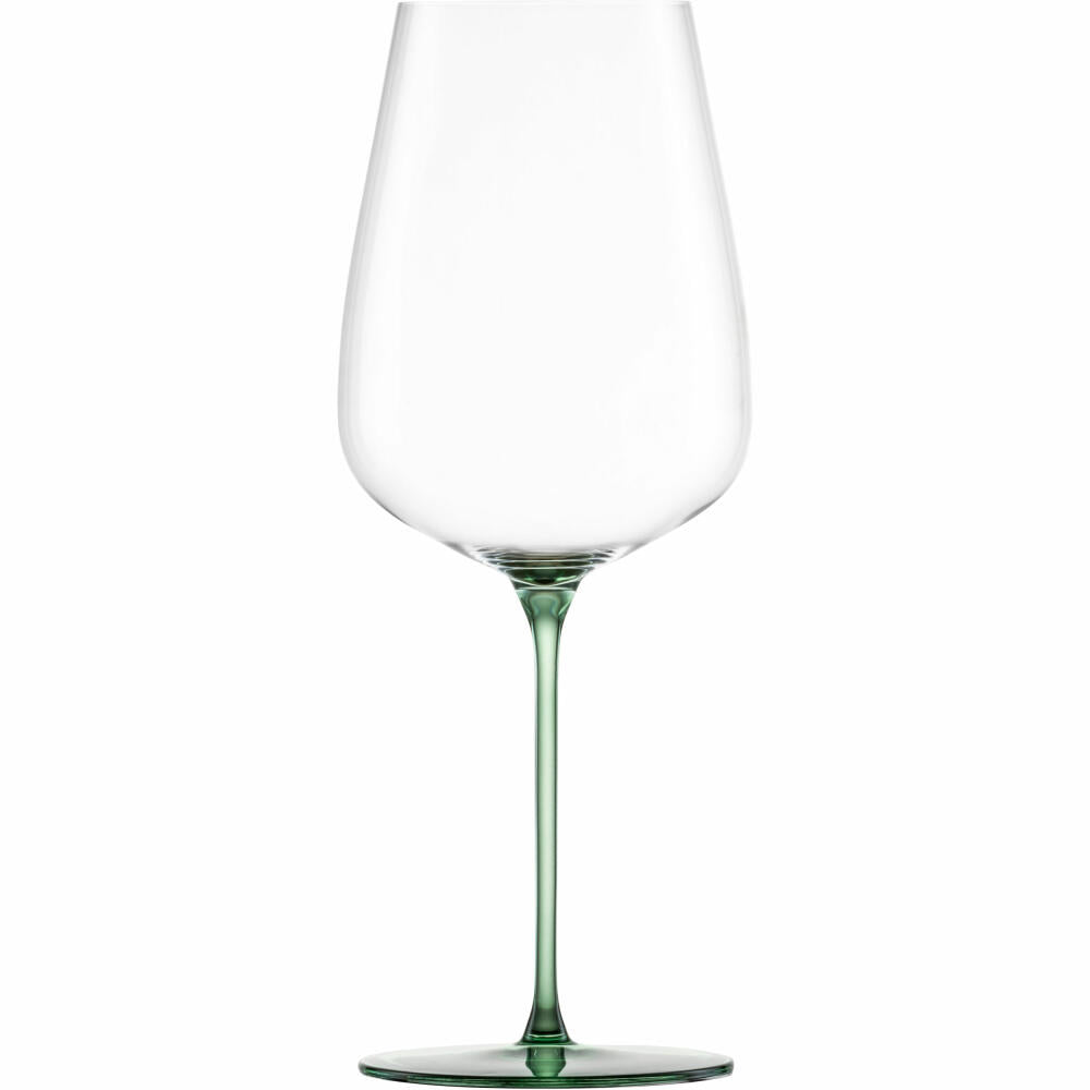 Eisch Allroundgläser Inspire Sensisplus, 2er Set, Rotweinglas, Weinglas, Kristallglas, Grün, 740 ml, 15437020