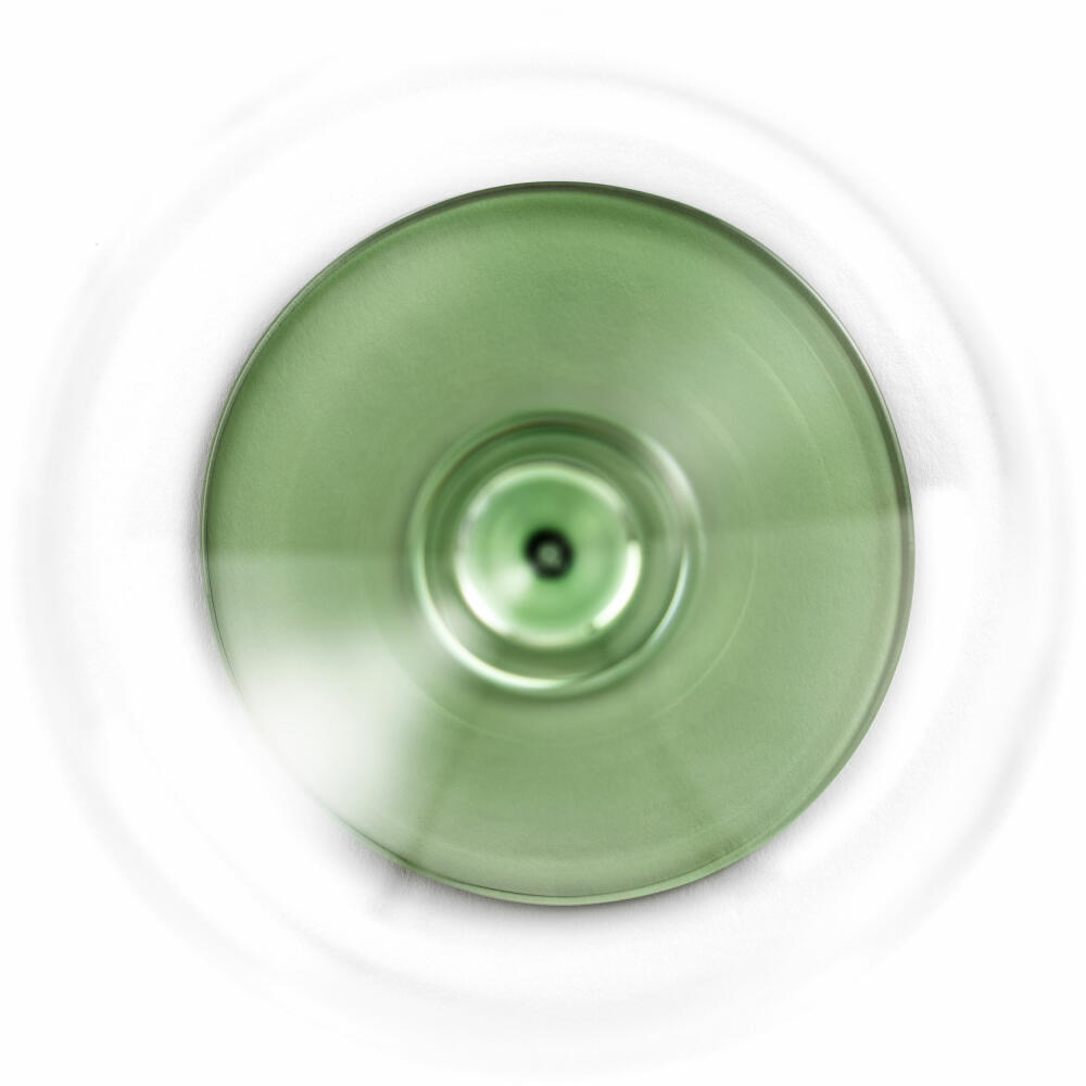 Eisch Allroundgläser Inspire Sensisplus, 2er Set, Weißweinglas, Weinglas, Kristallglas, Grün, 580 ml, 15437030