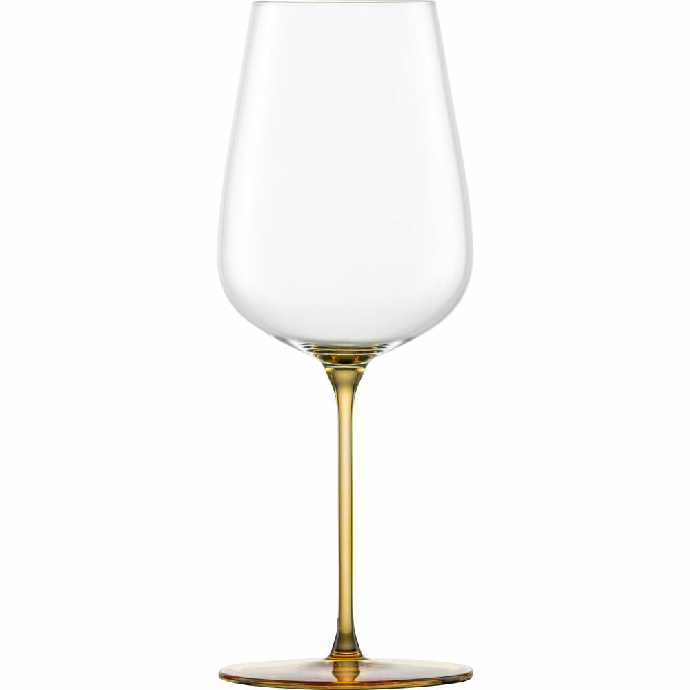 Eisch Allroundgläser Inspire Sensisplus, 2er Set, Weißweinglas, Weinglas, Kristallglas, Amber, 580 ml, 15437033