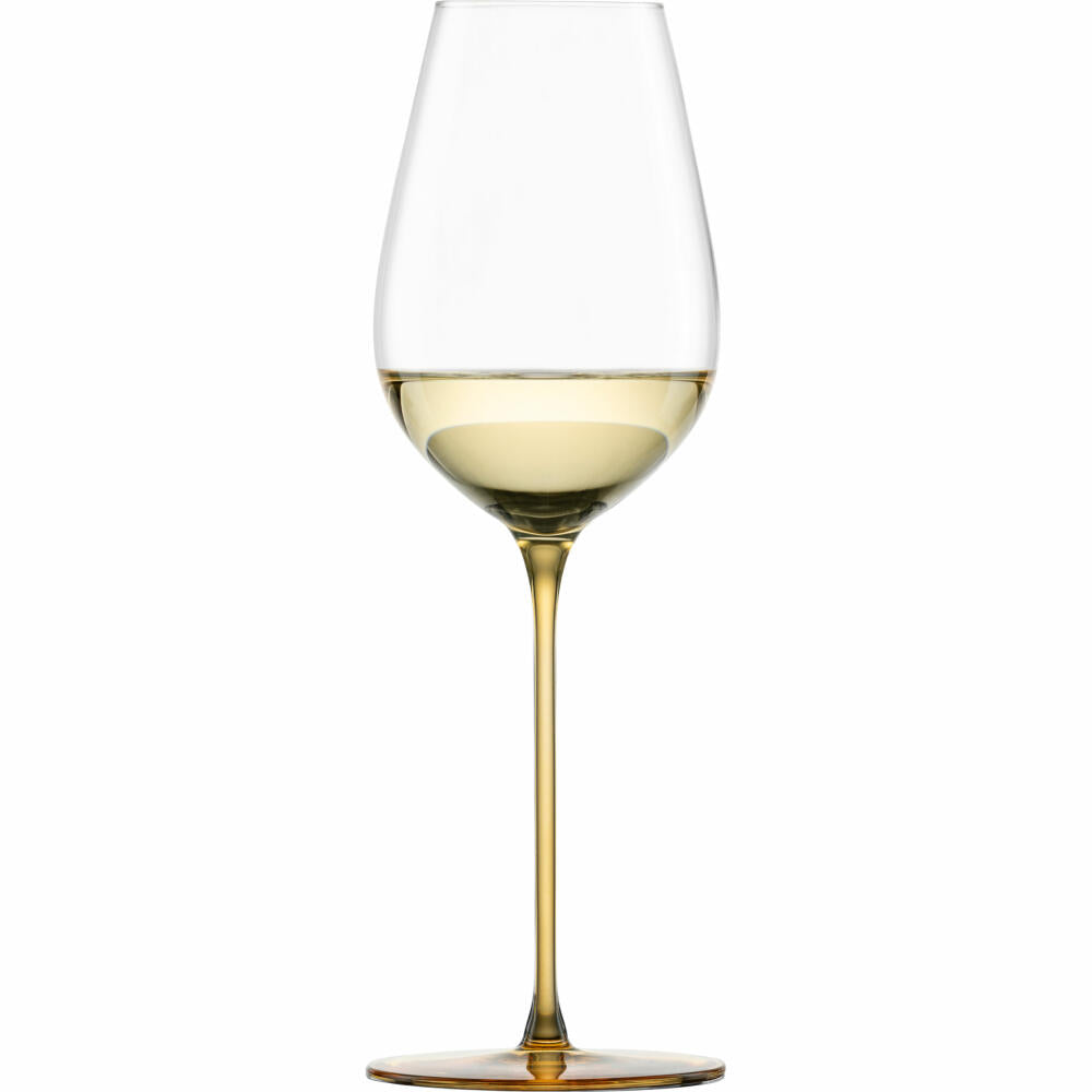 Eisch Allroundgläser Inspire Sensisplus, 2er Set, Champagnerglas, Weinglas, Kristallglas, Amber, 400 ml, 15437073