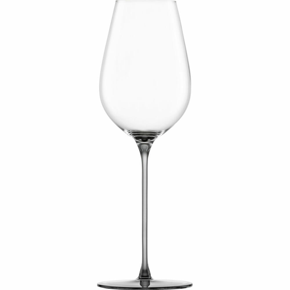 Eisch Allroundgläser Inspire Sensisplus, 2er Set, Champagnerglas, Weinglas, Kristallglas, Grau, 400 ml, 15437075