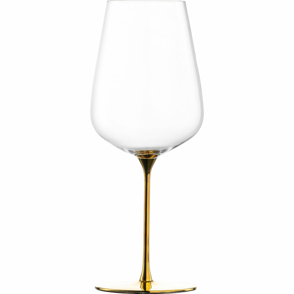 Eisch Allroundgläser Essenca Sensisplus, 2er Set, Rotweinglas, Weinglas, Kristallglas, Goldfarben, 740 ml, 15434020