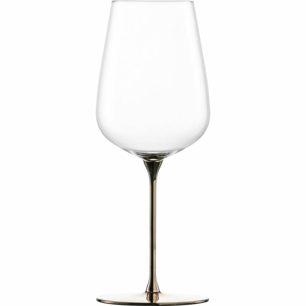 Eisch Allroundgläser Essenca Sensisplus, 2er Set, Weißweinglas, Weinglas, Kristallglas, Platin, 580 ml, 15434031