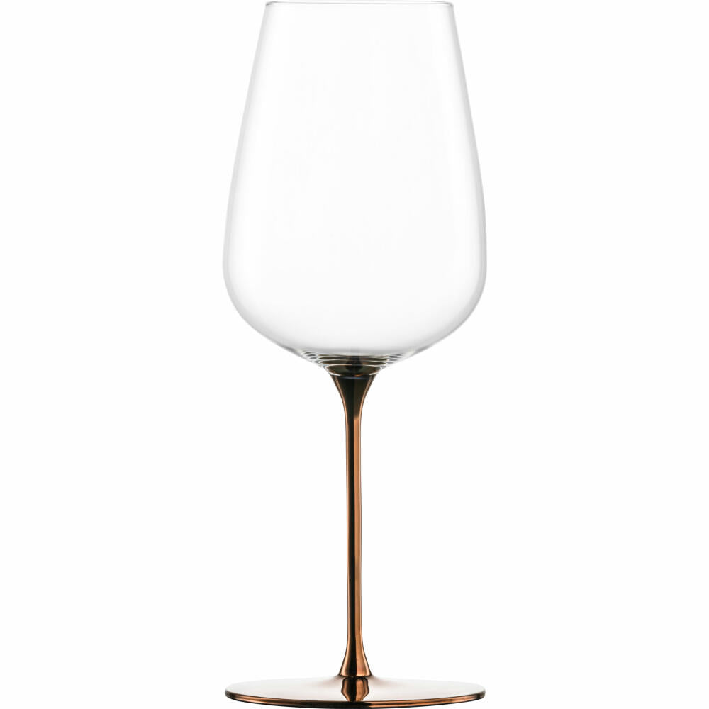 Eisch Allroundgläser Essenca Sensisplus, 2er Set, Weißweinglas, Weinglas, Kristallglas, Kupfer, 580 ml, 15434032