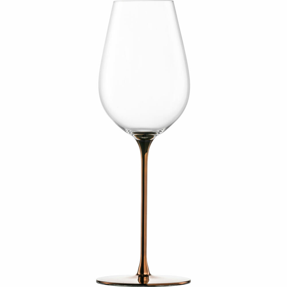 Eisch Allroundgläser Essenca Sensisplus, 2er Set, Champagnerglas, Weinglas, Kristallglas, Kupfer, 400 ml, 15434072