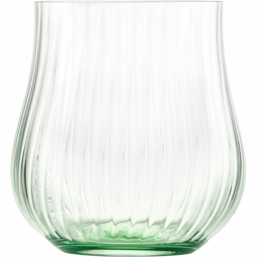 Eisch Allround Becher 4-tlg. Rising, Trinkglas, Gläser, Kristallglas, Grün / Blau / Aqua / Amber, 400 ml, 78711399