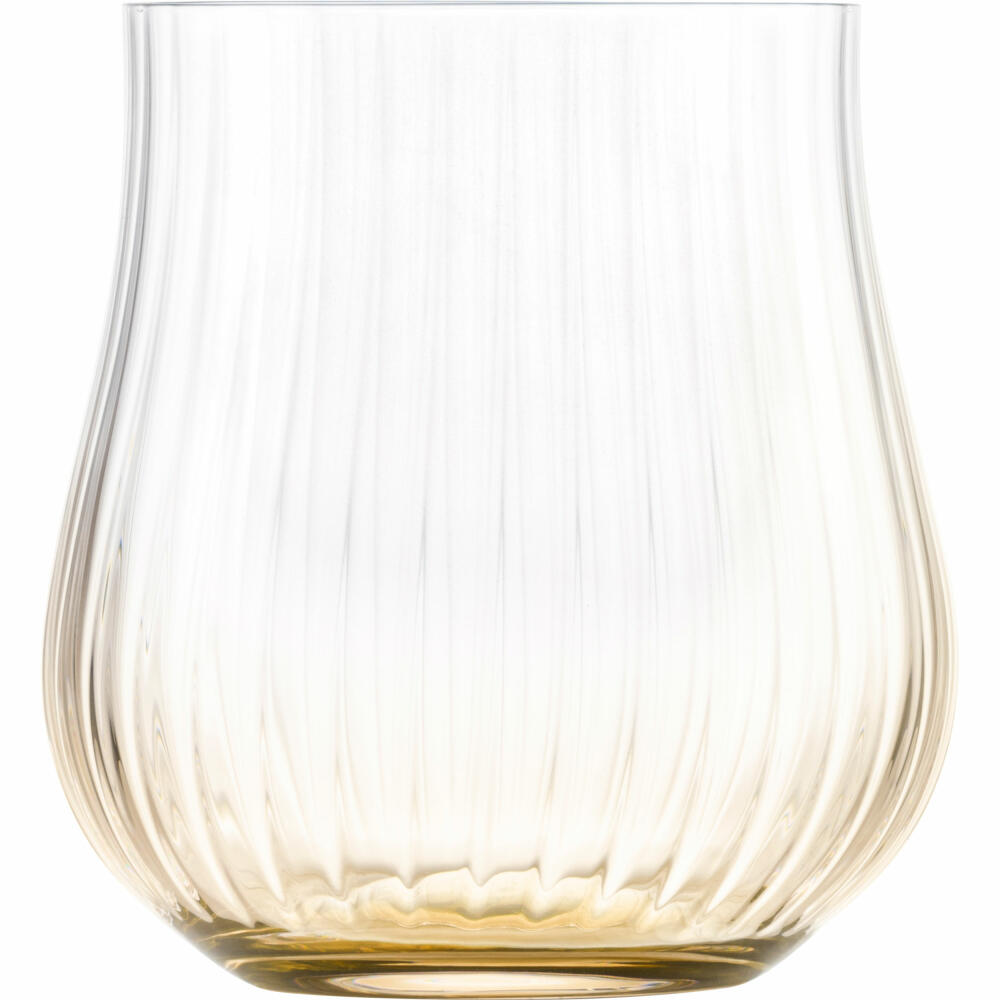 Eisch Allround Becher 4-tlg. Rising, Trinkglas, Gläser, Kristallglas, Grün / Blau / Aqua / Amber, 400 ml, 78711399