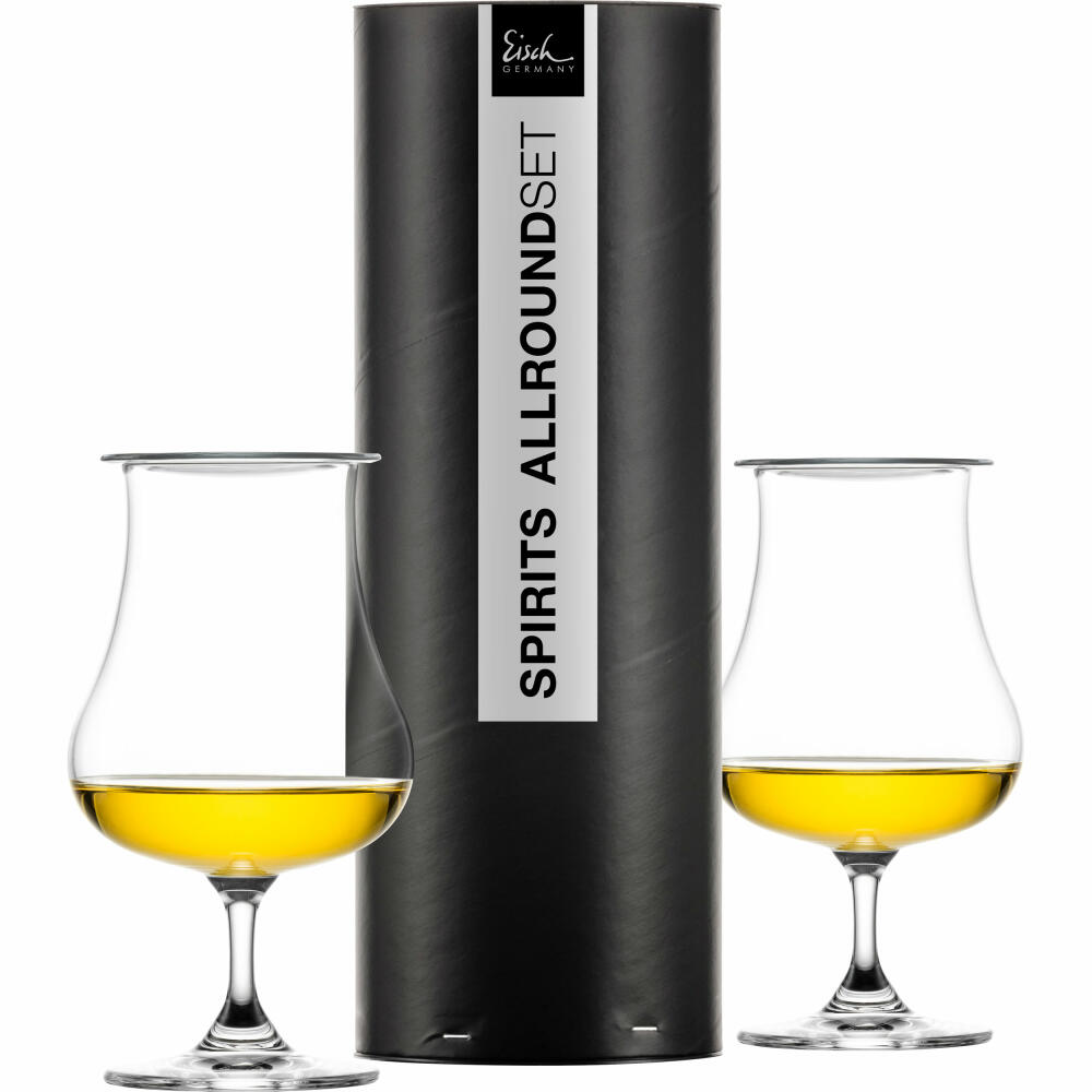 Eisch Universal Spirituosenglas Gentleman, mit Aromadeckel, Cognacglas, Whiskyglas, 220 ml, 86551213