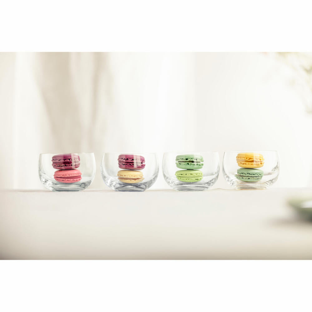 Eisch Dessertschalen 4er Set Dessert, Dessertschale, Dessert Schale, Müslischale, Kristallglas, Ø 9.2 cm, 30031010