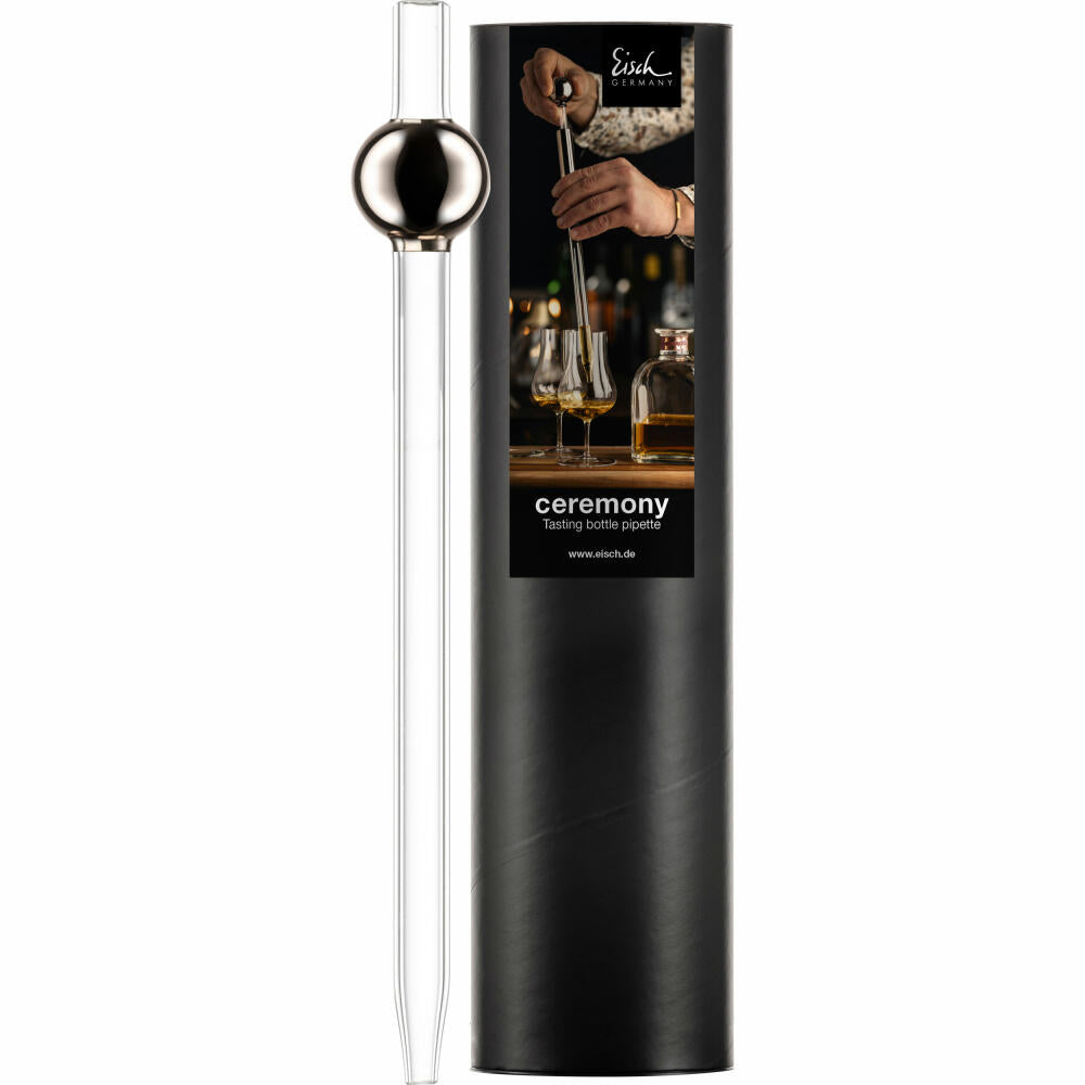 Eisch Whisky- / Rum-Pipette Ceremony, Verdünnungspipette, Tasting, Platin, 78699211