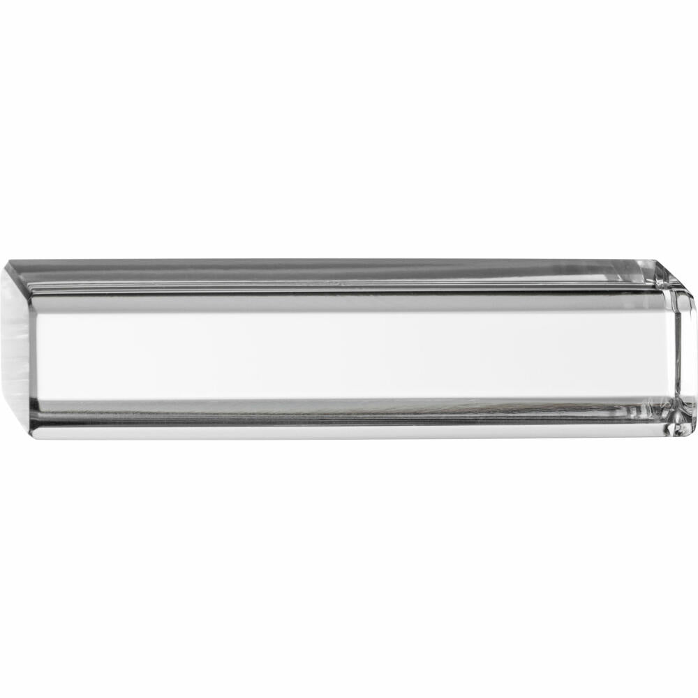 Eisch Messerbänkchen 2er Set, Messerablage, Messerbank, Kristallglas, Transparent, 7 x 1.5 cm, 77286205