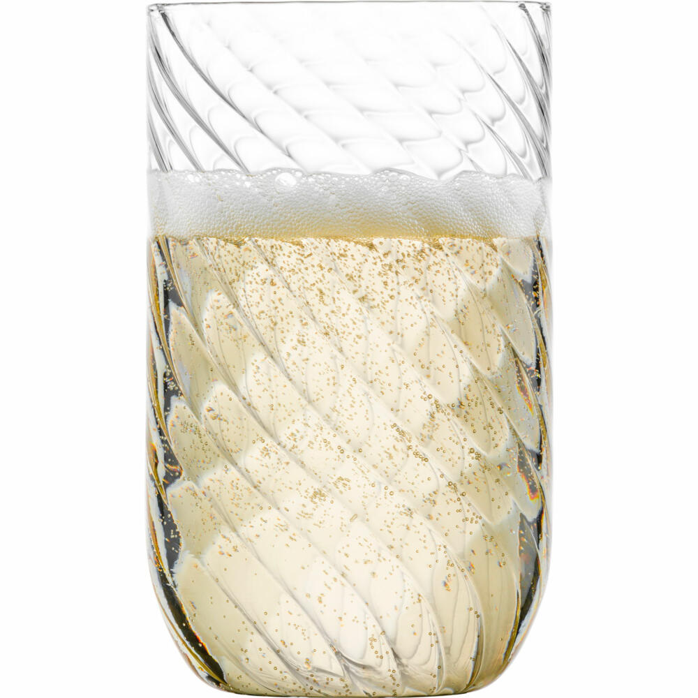Eisch Becher Twist, 2er Set, Trinkbecher, Trinkglas, Wasserglas, Kristallglas, 360 ml, 78913393