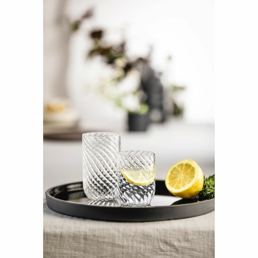 Eisch Becher Twist, 2er Set, Trinkbecher, Trinkglas, Wasserglas, Kristallglas, 360 ml, 78913393