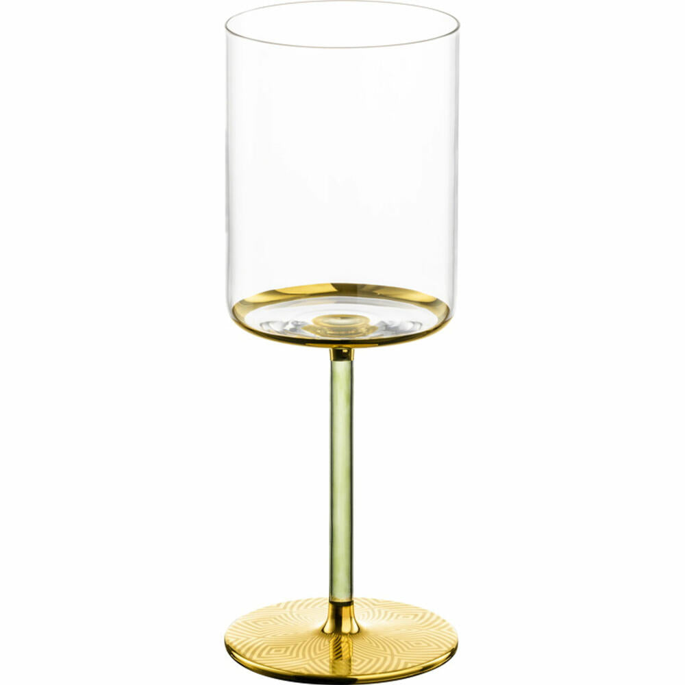 Eisch Rotweingläser Adeline, 2er Set, Rotweinglas, Weinglas, Rotweinglas, Glas, Gold, 440 ml, 15691021