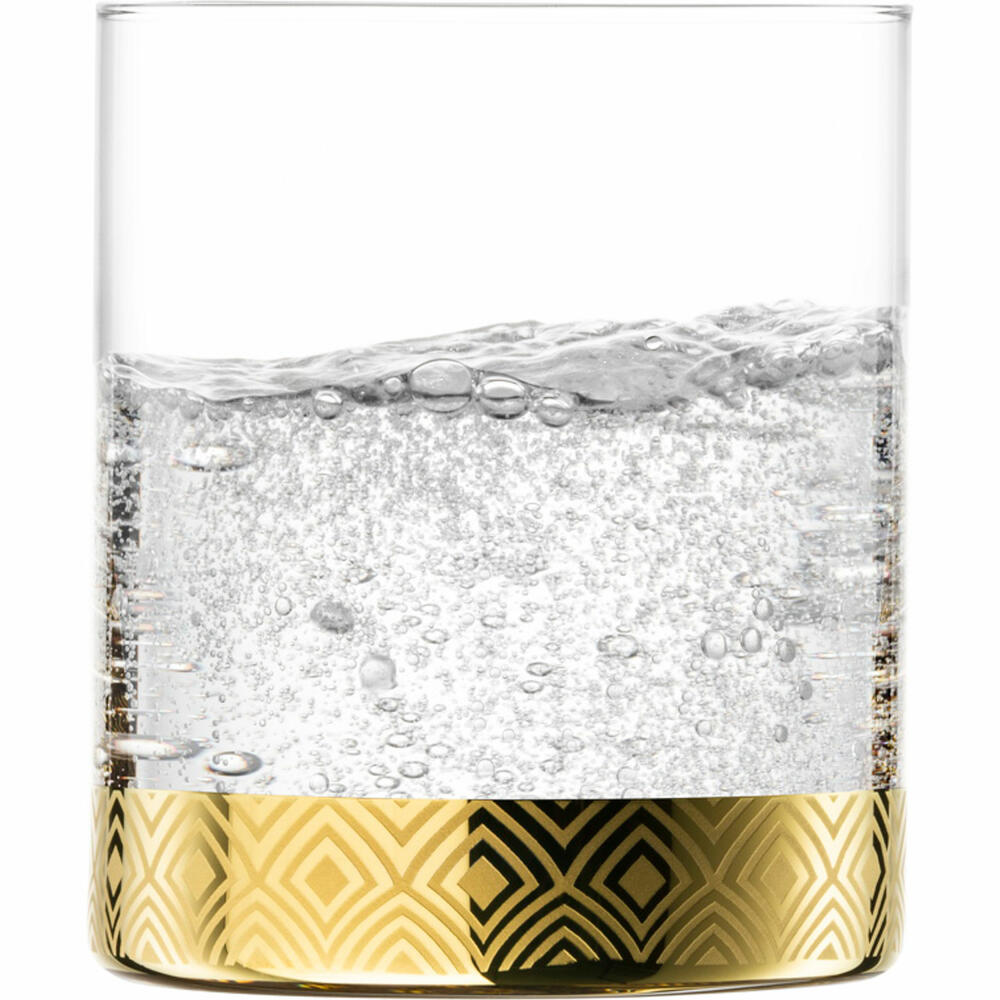 Eisch Becher Adeline, 2er Set, Wasserglas, Trinkglas, Glas, Gold, 440 ml, 15691089