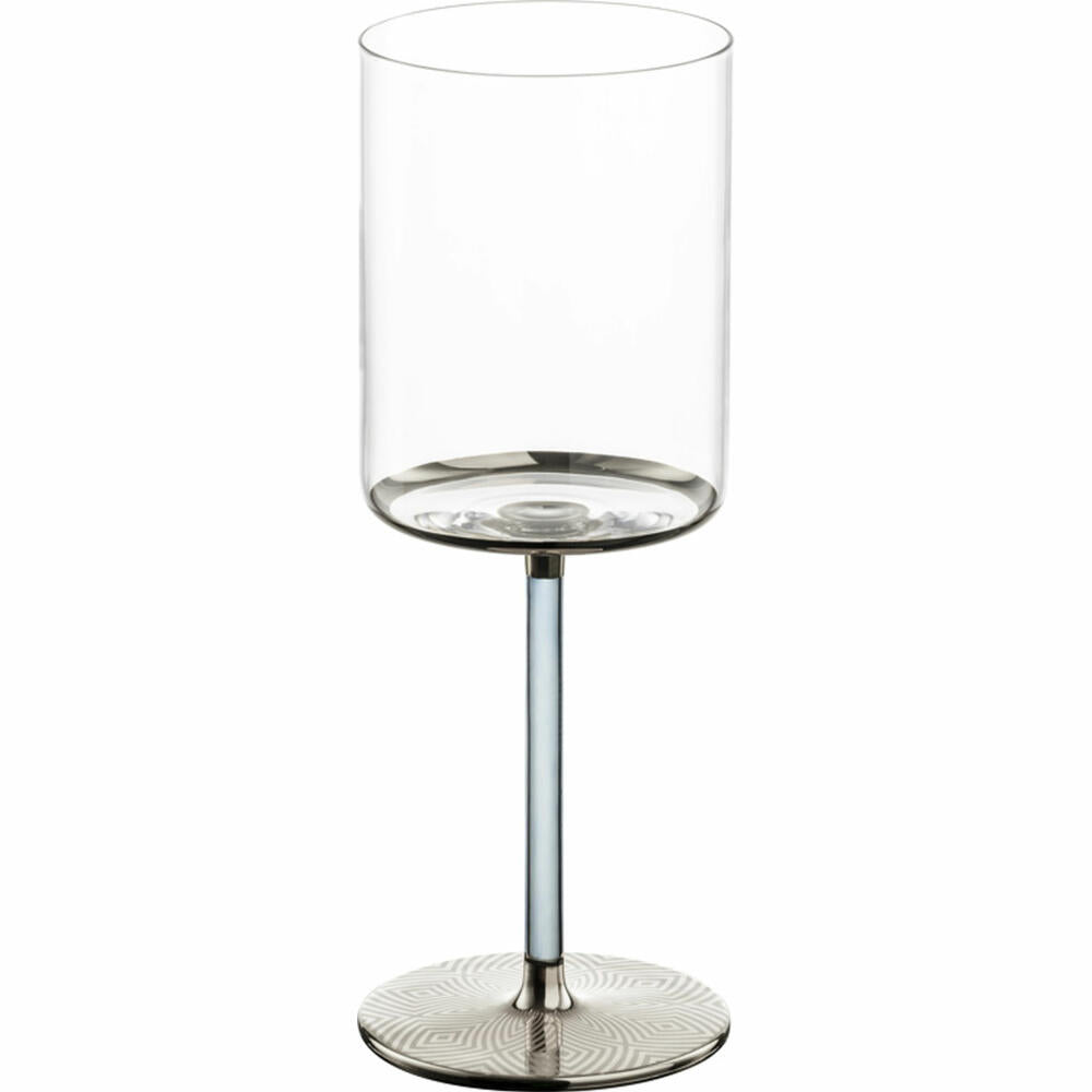 Eisch Rotweingläser Adeline, 2er Set, Rotweinglas, Weinglas, Glas, Platin, 440 ml, 15692021