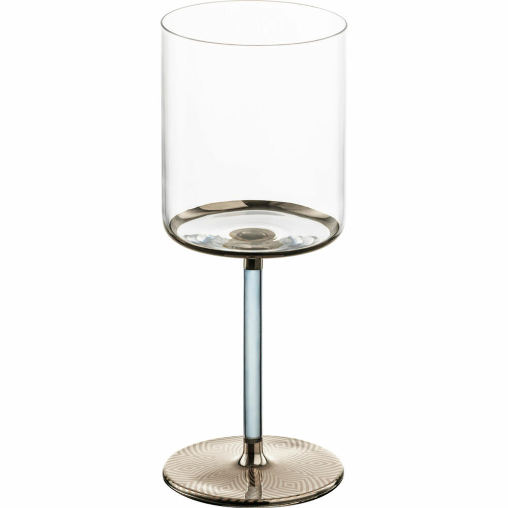 Eisch Weißweingläser Adeline, 2er Set, Weißweinglas, Weinglas, Weißwein Glas, Platin, 400 ml, 15692031
