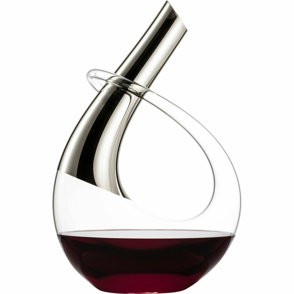 Eisch Dekantierkaraffe No Drop, Dekanter, Karaffe, Kristallglas, Platin, 750 ml, 30179116