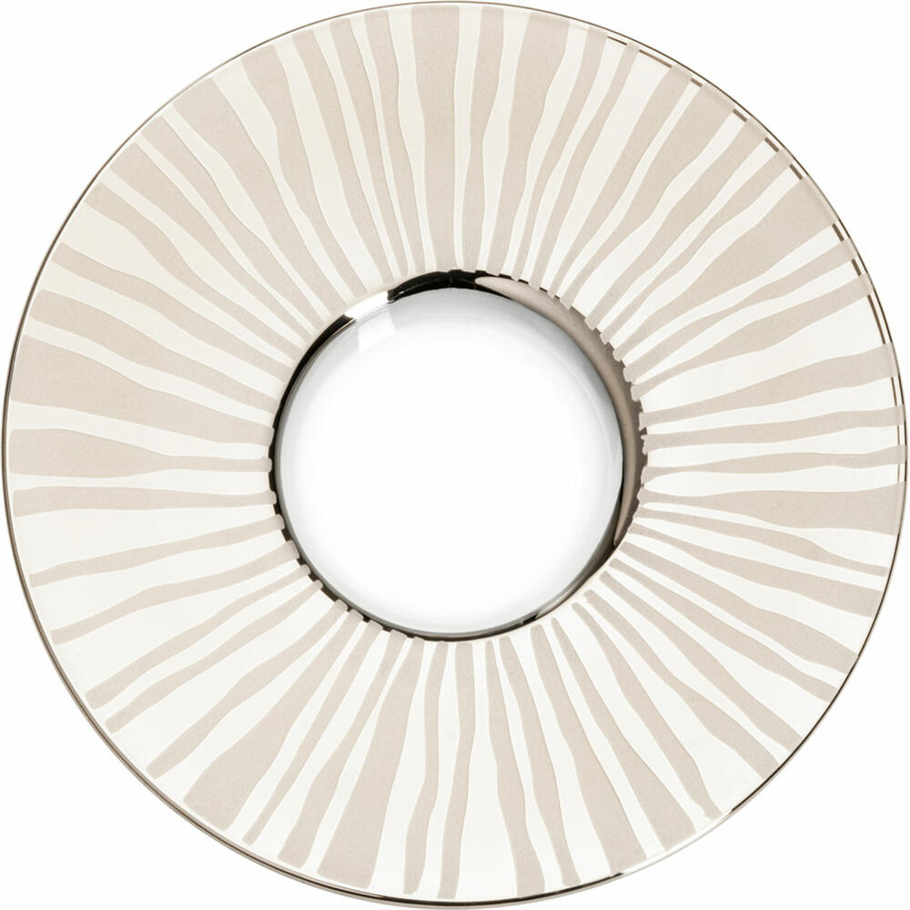 Eisch Espressoglas Cosmo Collect, mit Untersetzer, Espressotasse, Kristallglas, Sun Platinum, 100 ml, 70510924