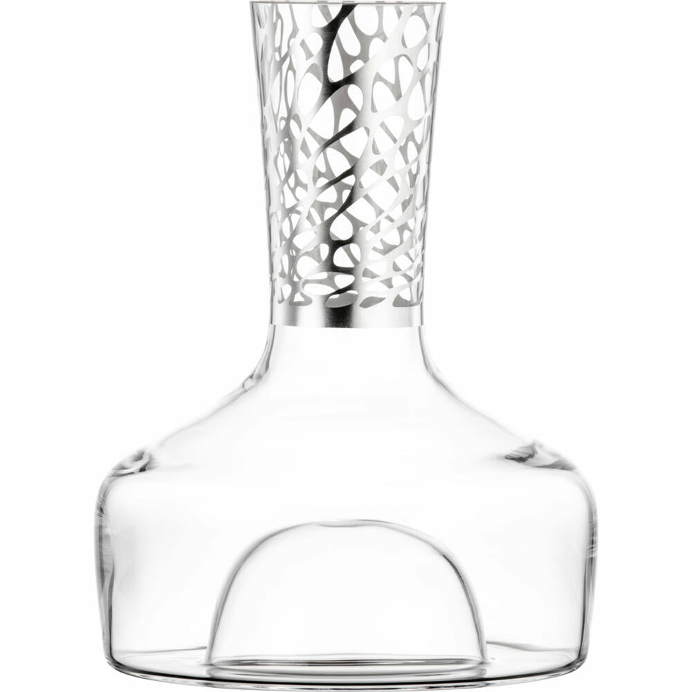 Eisch Dekantierkaraffe Net, Dekanter, Karaffe, Kristallglas, Silber, 750 ml, 79184215
