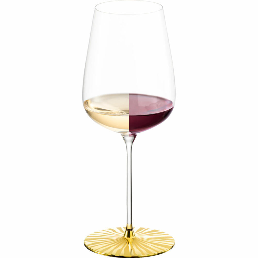 Eisch Allroundgläser Elior Sensisplus, 2er Set, Weinglas, Weißweinglas, Rotweinglas, Kristallglas, Gold, 580 ml, 79254331