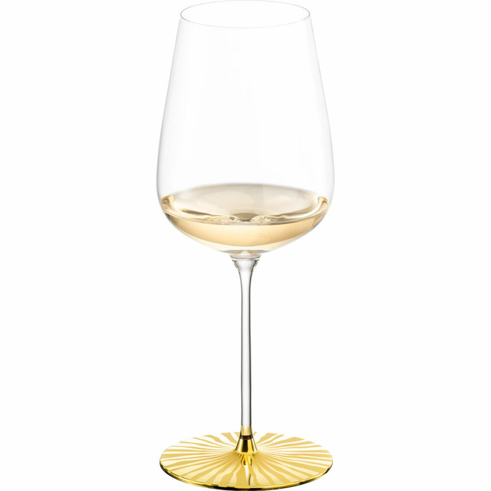 Eisch Allroundgläser Elior Sensisplus, 2er Set, Weinglas, Weißweinglas, Rotweinglas, Kristallglas, Gold, 580 ml, 79254331