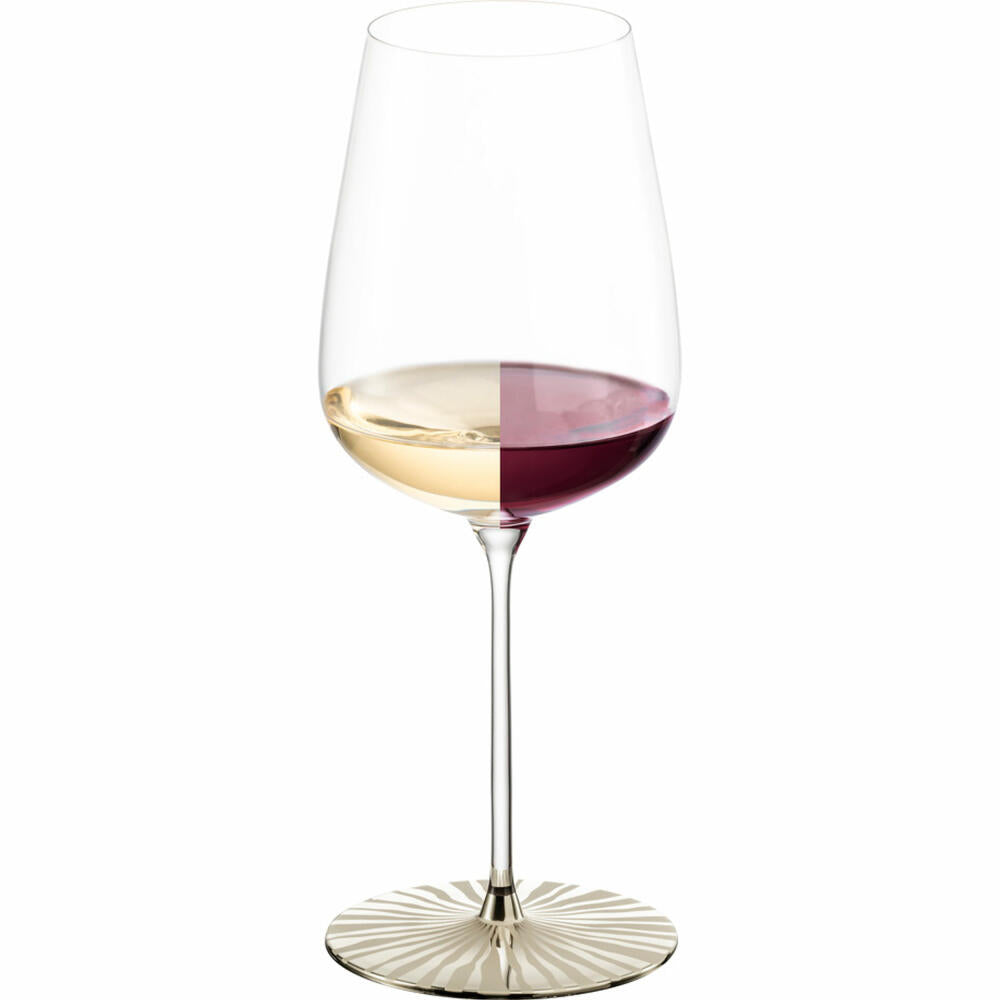 Eisch Allroundgläser Elior Sensisplus, 2er Set, Weinglas, Weißweinglas, Rotweinglas, Kristallglas, Platin, 580 ml, 79254333