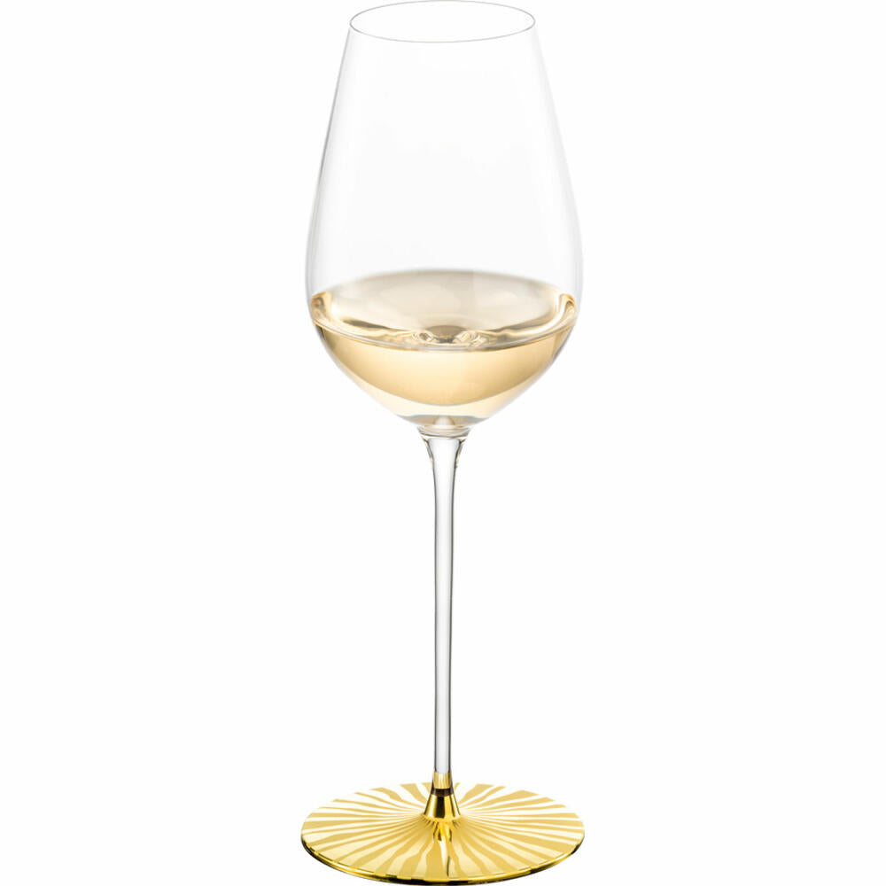 Eisch Allroundgläser Elior Sensisplus, 2er Set, Weinglas, Weißweinglas, Champagner, Kristallglas, Gold, 400 ml, 79254371