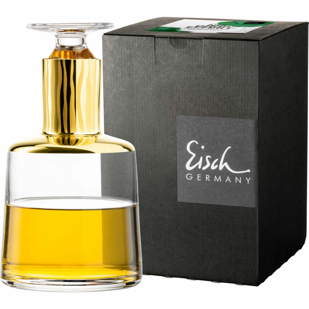 Eisch Dekantierkaraffe Elior, Dekanter, Karaffe, Kristallglas, Gold, 750 ml, 79289908