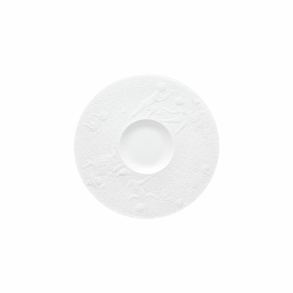 Rosenthal Suppen-Untertasse Zauberflöte, Porzellan, Weiß, 18.7 cm, 11260-306500-10421
