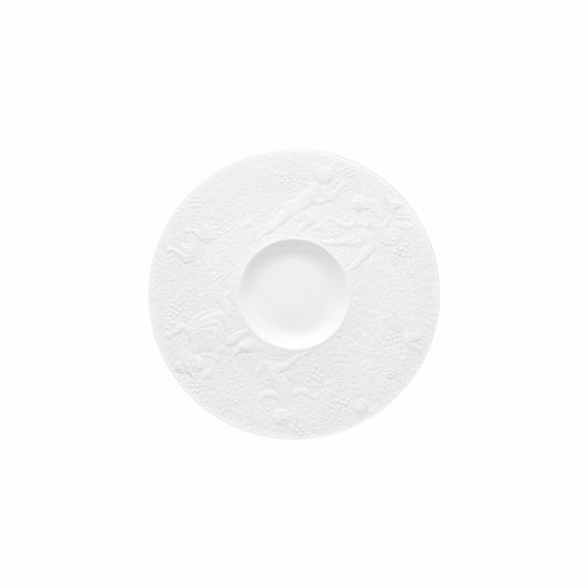 Rosenthal Suppen-Untertasse Zauberflöte, Porzellan, Weiß, 18.7 cm, 11260-306500-10421