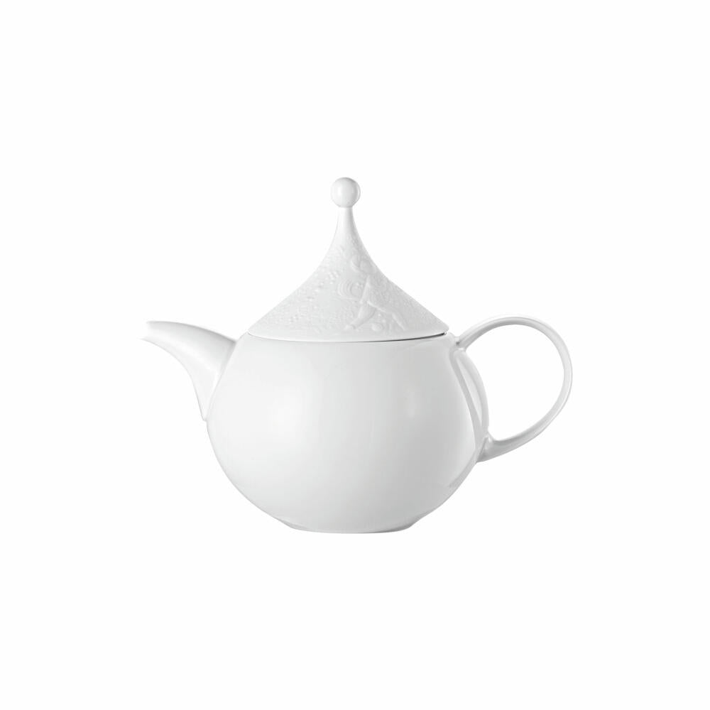 Rosenthal Teekanne Zauberflöte für 6 Personen, Porzellan, Weiß, 1.17 L, 11260-306500-14230