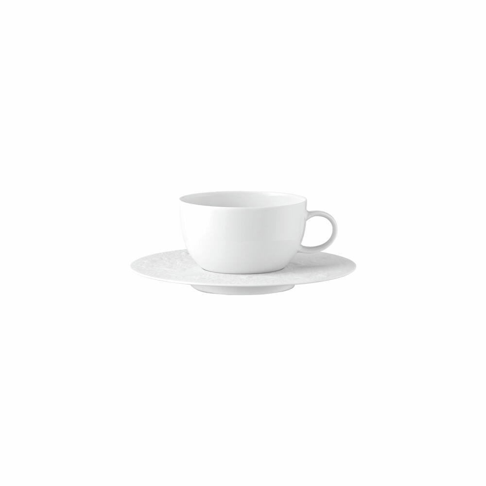 Rosenthal Teetasse Zauberflöte mit Untertasse, Porzellan, Weiß, 250 ml, 11260-306500-14640