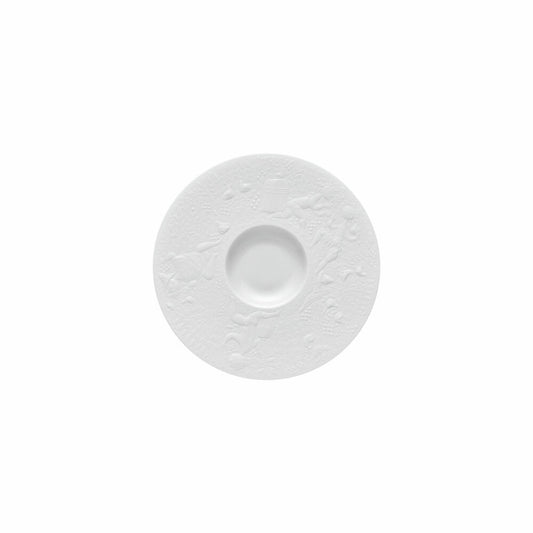 Rosenthal Tee-Untertasse Zauberflöte, Porzellan, Weiß, 15.3 cm, 11260-306500-14641
