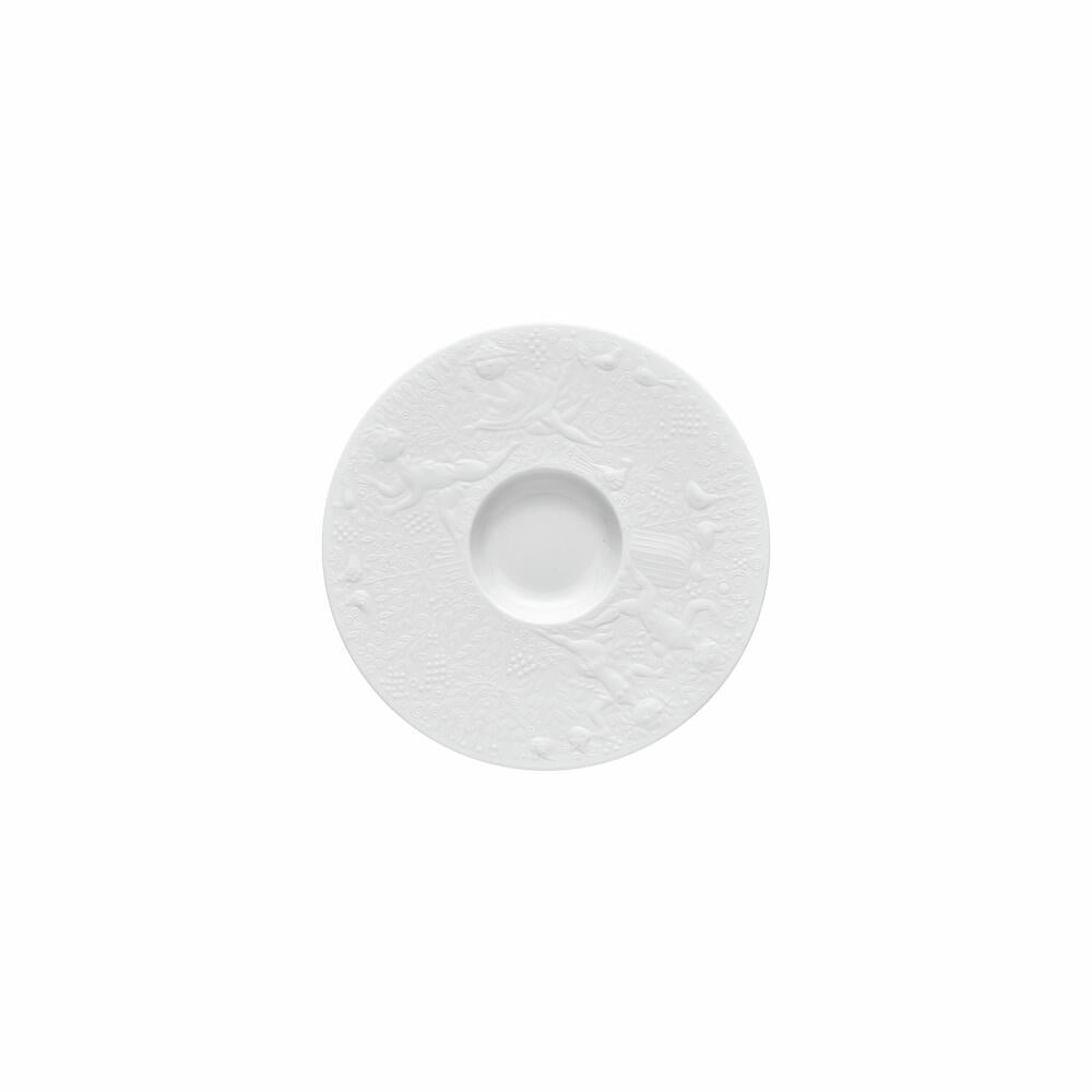 Rosenthal Kaffee-Untertasse Zauberflöte, Porzellan, Weiß, 15.4 cm, 11260-306500-14741