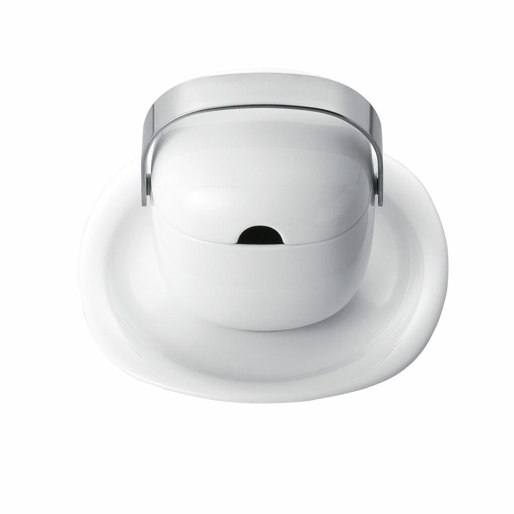 Rosenthal Sauciere Suomi mit Unterteller, Porzellan, Weiß, 520 ml, 17000-800001-11624