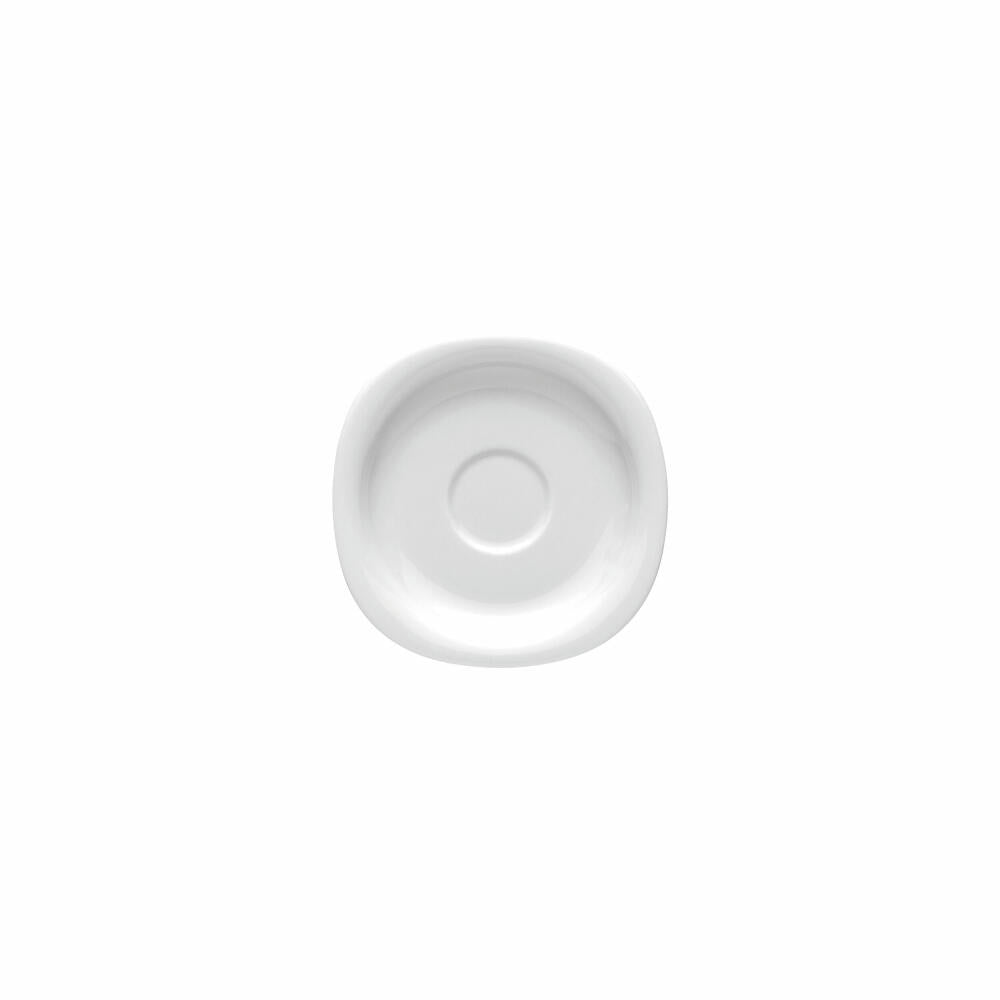 Rosenthal Espresso-Mokka-Untertasse Suomi, Porzellan, Weiß, 12.6 cm, 17000-800001-14721