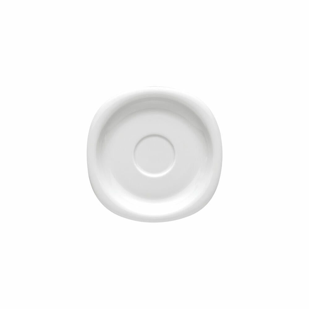 Rosenthal Kaffee-Untertasse Suomi, Porzellan, Weiß, 16.5 cm, 17000-800001-14741