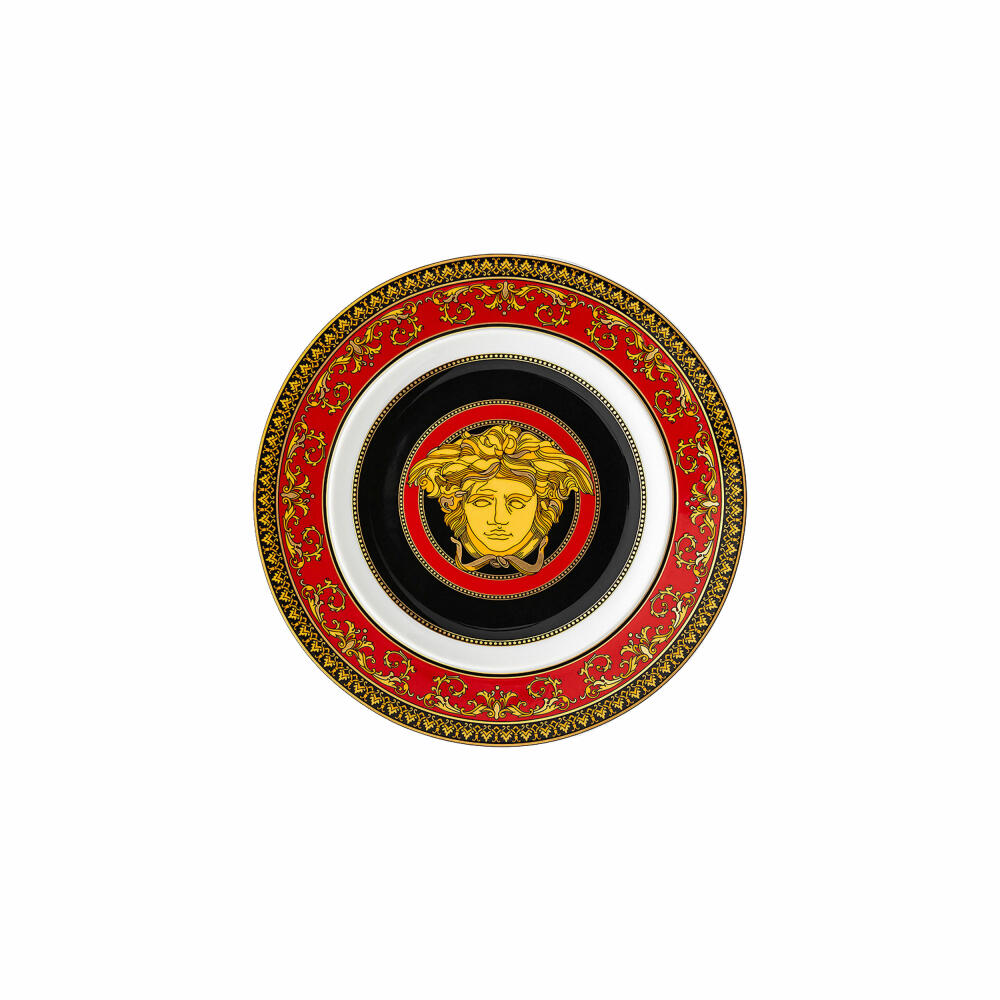 Rosenthal Versace bread plate Medusa, porcelain, 18 cm, 19300-409605-10218