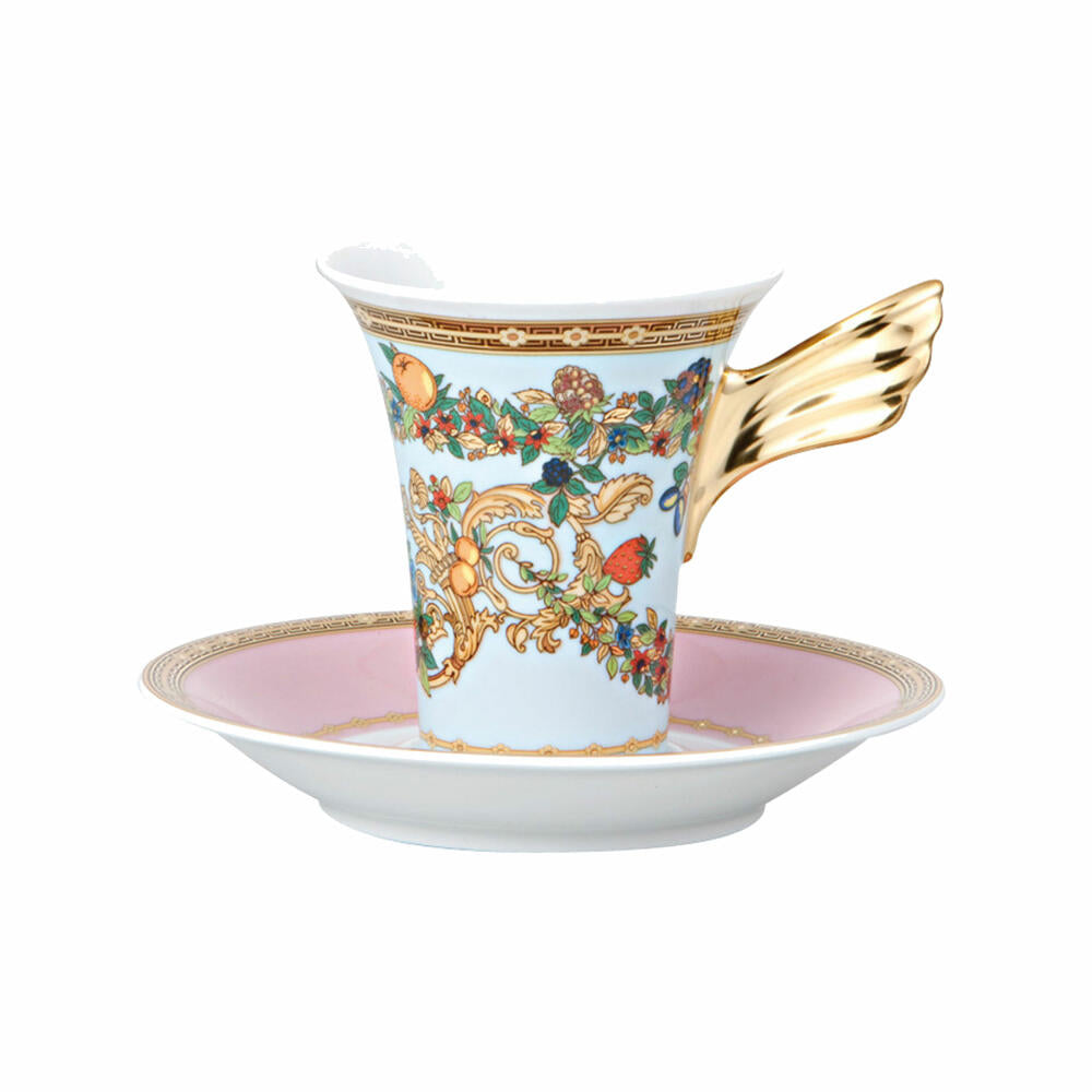 Rosenthal Versace coffee cup 2-piece Le jardin de Versace, porcelain, 180 ml, 19300-409609-14740