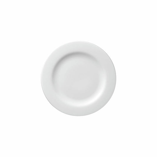 Rosenthal Brotteller Moon mit Fahne, Porzellan, Weiß, 18 cm, 19600-800001-10018
