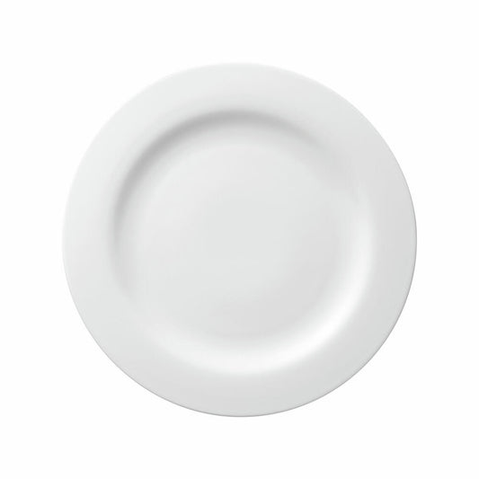 Rosenthal Speiseteller Moon mit Fahne, Porzellan, Weiß, 28 cm, 19600-800001-10028