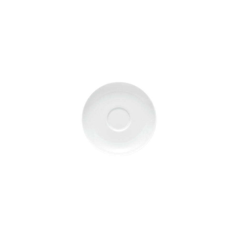 Rosenthal Espresso-Untertasse Moon, Porzellan, Weiß, 11.8 cm, 19600-800001-14716