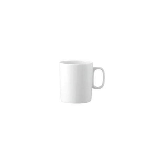 Rosenthal Henkelbecher Moon, Tasse, Porzellan, Weiß, 290 ml, 19600-800001-15505