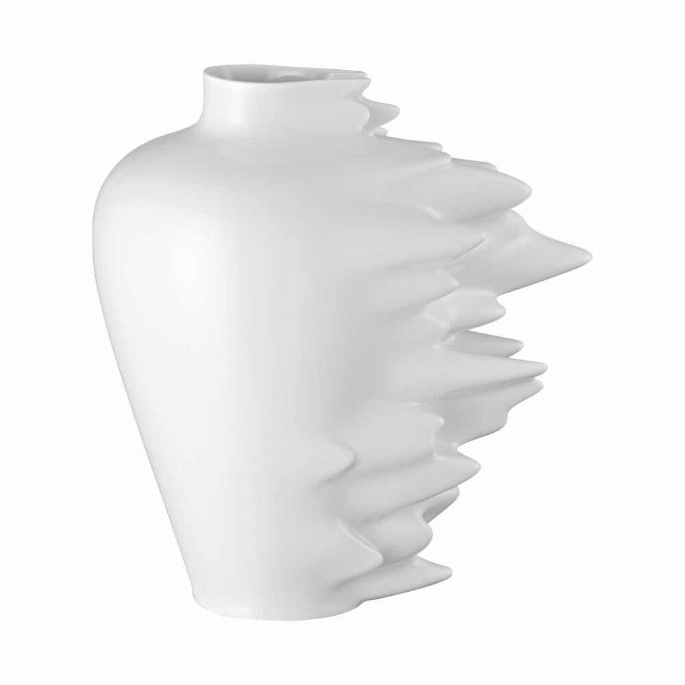 Rosenthal Vase Fast, Dekovase, Porzellan, Weiß, 30 cm, 14271-800001-26030