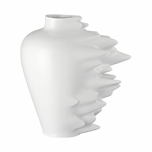 Rosenthal Vase Fast, Dekovase, Porzellan, Weiß, 30 cm, 14271-800001-26030