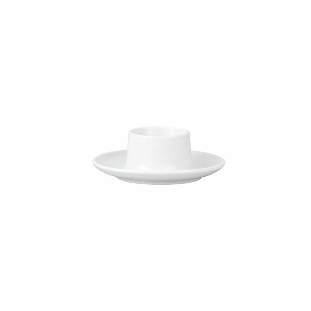 Rosenthal Eierbecher TAC Gropius mit Ablage, Porzellan, Weiß, 10 cm, 11280-800001-15525