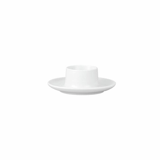 Rosenthal Eierbecher TAC Gropius mit Ablage, Porzellan, Weiß, 10 cm, 11280-800001-15525