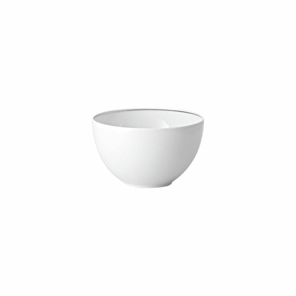 Rosenthal Multifunktionsschale TAC Gropius Platin, Porzellan, Weiß-Silber, 14.2 cm, 11280-403241-15394