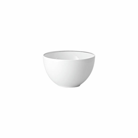 Rosenthal Multifunktionsschale TAC Gropius Platin, Porzellan, Weiß-Silber, 14.2 cm, 11280-403241-15394